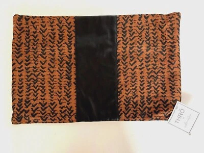 THRO Marlo Lorenz Tribal Denali группы искусственной кожи/льна наволочка чехол Sham 12 x 20 - Изображение 1 из 3