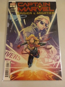 CAPTAIN MARVEL BRAVER & MIGHTIER #1 MARVEL COMICS - Picture 1 of 1