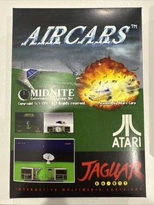 Aircars Atari Jaguar ICD Midnite Entertainment Air Cars komplett Versandhandel - Bild 1 von 5