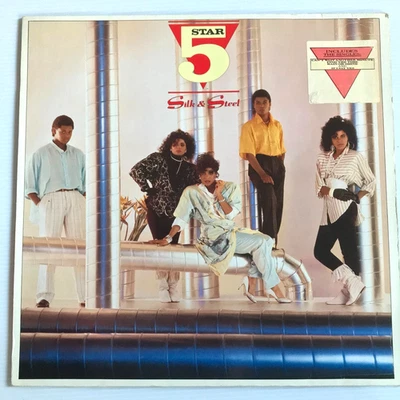 5 Five Star - Silk & Steel Vinyl LP Album  - Cant Wait Another Minute - Image 1 of 4