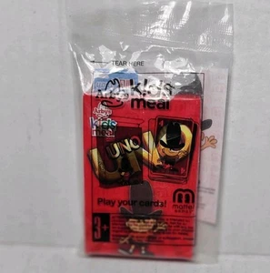 Arby's Mattel Mini Deck Uno Kartenspiel Kinder Mahlzeit Spielzeug - Neu - Bild 1 von 3
