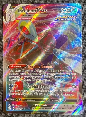 Inteleon VMAX Ultra Rare SWSH08: Fusion Strike 079/264 NM - Image 1 of 2