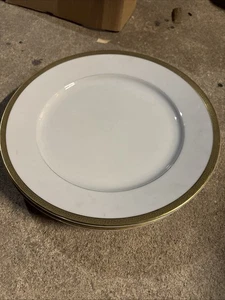 4 Vintage Schatztruhe Krönung Speiseteller 10 1/4" Germany K30 Ex - Bild 1 von 16