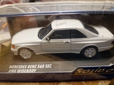 SOLIDO - Voiture de 1990 couleur blanche - MERCEDES SEC 560 AMG Widebody Clas... - Photo 1/4