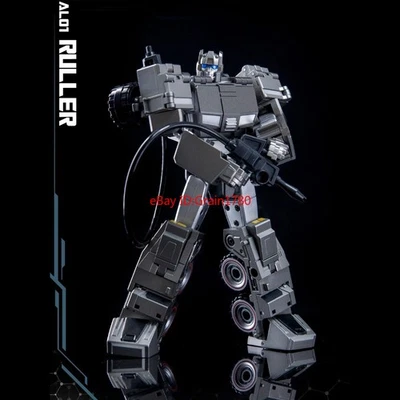 Mod Fans AL01S RULLER Silvery OP Transform Action Figure Robot Model Toys Gift - Image 1 of 4