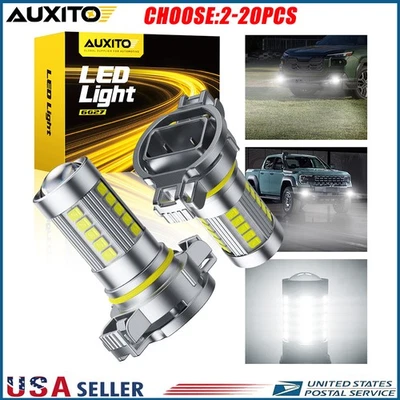 AUXITO 5202 LED Fog Light for Chevy Silverado 1500 2500 3500 HD 2007-2014 2-20X - Image 1 of 4
