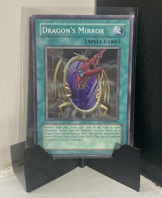 Yugioh Dragon’s Mirror DR04-EN040 Super Rare LP Unlimited edition.  - Image 1 of 4