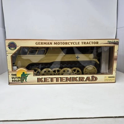 The Ultimate Soldier Kettenkrad German Motorcycle Tractor WWII Vintage - Image 1 of 4