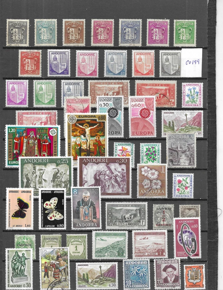 SELLOS ANDORRA (C0199) - Imagen 1 de 1