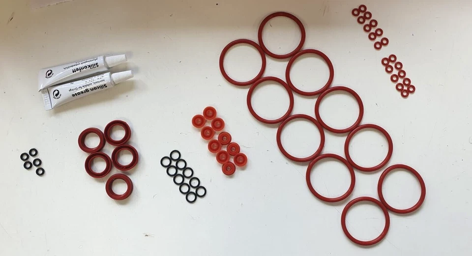 XXXL Wartungsset für 5 Maschinen Dichtungen für Jura Brühgruppe Brüheinheit -C41