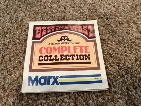 MArx JOHNNY WEST Best of the West Complete Collection Catalog Booklet Cover