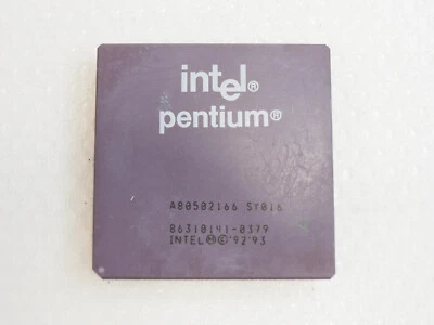 Intel Pentium SY016 A80502166 166Mhz Processor CPU - Image 1 of 3