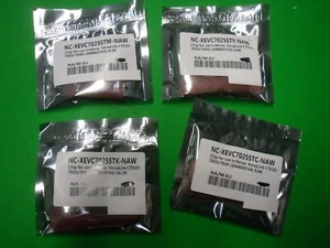 New ! 4PK TONER CHIPS FOR XEROX VERSALINK C7020 C7025 C7030 106R03741 106R03742 - Picture 1 of 1