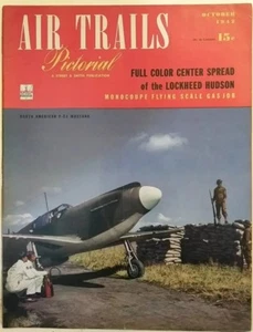 Air Trails #68 October 1942 complete, no missing pages very nice clean condition - Picture 1 of 12