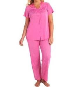 Pijama de nailon Vanity Fair Coloratura forma exquisita talla 1X - Imagen 1 de 1