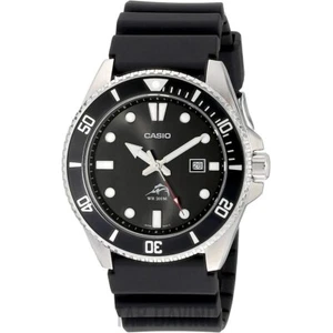 OROLOGIO CASIO MDV-106-1AV NERO DURO ANALOGICO BILL GATES CASIO ORIGINAL - Picture 1 of 6