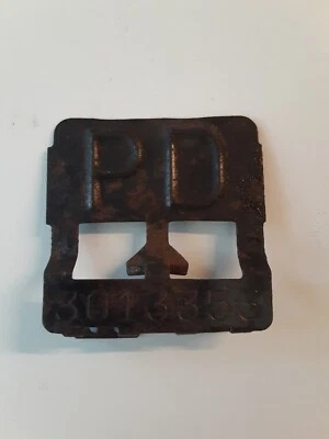 1970 70 Pontiac Grand Prix SJ 455 Automatic HD Cooling Radiator Tag PD  Foto 1 de 4