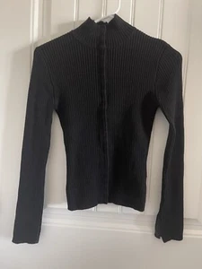 Buffalo David Bitton Cardigan Open Front Snap Button Ribbed Cardigan - Picture 1 of 6