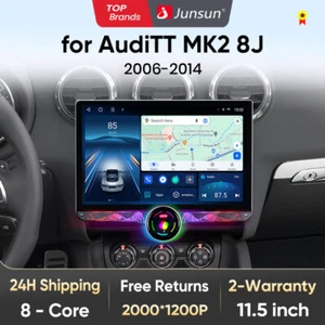 Android 13 Autoradio Octa Core 4+64GB LTE 4G GPS Navi für AUDI TT MK2 8J 06-12 - Bild 1 von 13