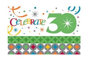 Celebrate in Style 30Th Invite 8Ct - Picture 1 of 3