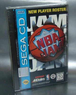 NBA JAM Sega CD Factory Sealed New A++ - Image 1 of 4