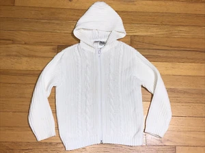 Sarah Louise England Hooded Zip Sweater Size 4 - Picture 1 of 7