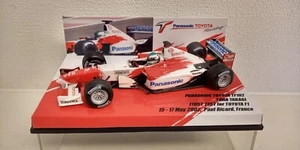 1:43 Minichamps PANASONIC TOYOTA TF102 TORA TAKAGI PAUL RICARD TEST MAY 2002 - Picture 1 of 5