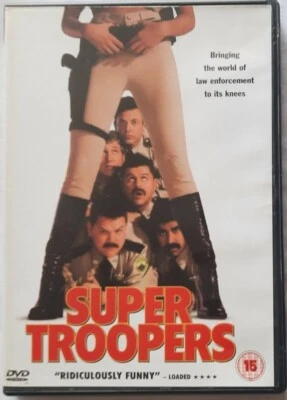 SUPER TROOPERS - JAY CHANDRASEKHAR, KEVIN HEFFERMAN - REG 2 PAL DVD - Image 1 of 2