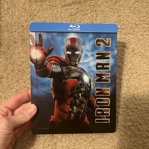 Iron Man 2 Blu-ray SteelBook UK Exclusive Limited -dmg - Picture 1 of 21
