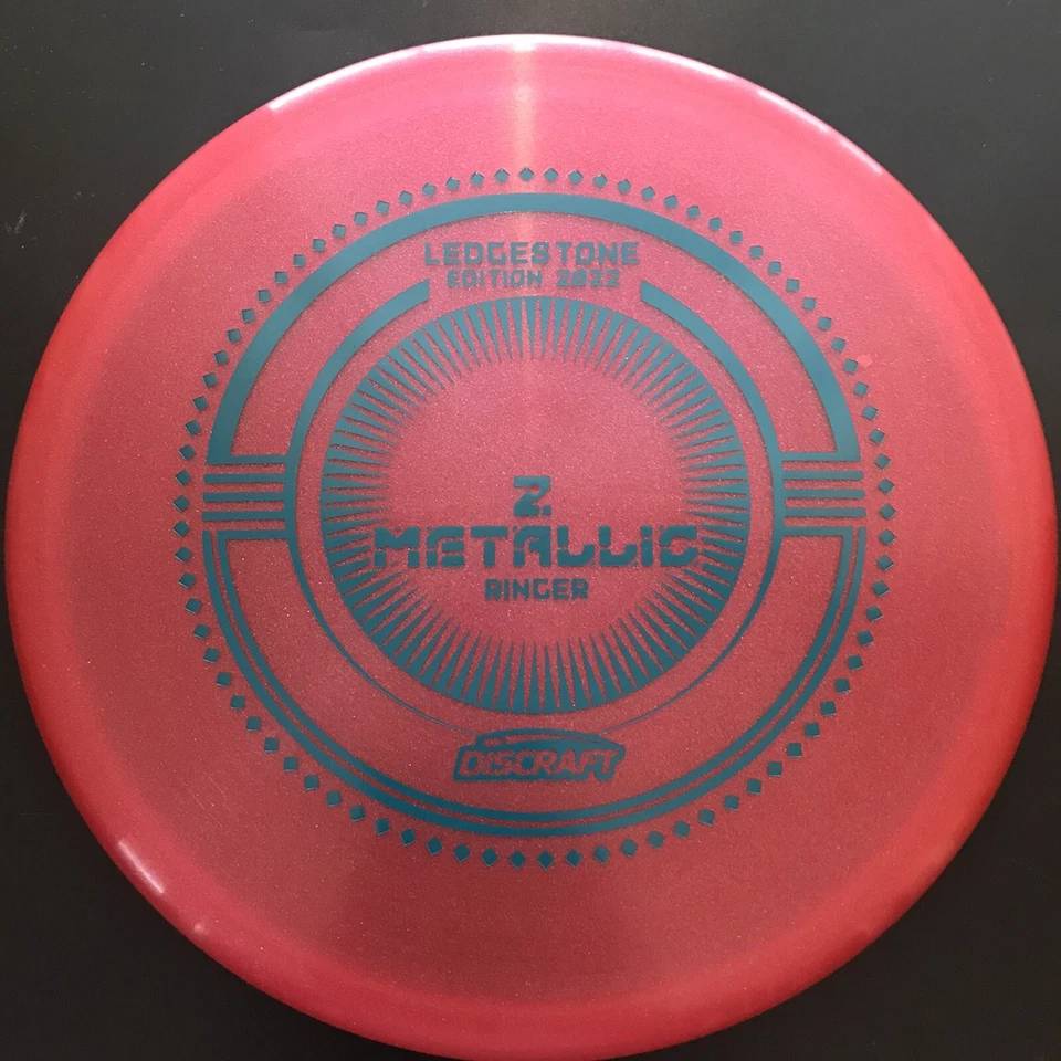 New Discraft 2022 Ledgestone Metallic Z Ringer 174g Disc Golf Putter * FAST SHIP - Image 1 of 1