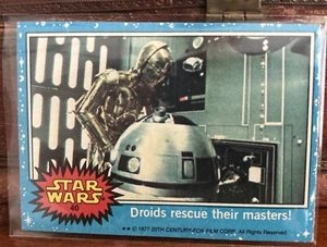 1977 Star Wars Blue Series "Driods rescue their masters!" #40 - EXC+ - Picture 1 of 2