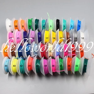 10 Pks Short 15 Feet/Roll Dental Ortho Rubber Ultra Elastic Power Chain 44 Color - Picture 1 of 12