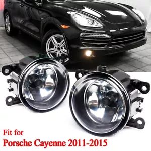 Fit for Porsche Cayenne 2011-2015 Left&Right side Halogen Front Fog Light Lamp - Bild 1 von 10