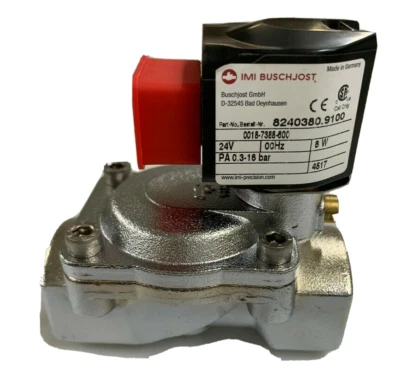 Electroválvula IMI Buschjost 8240380.9100 GEA WESTFALIA 0018-7388-600 G3/4 24V Foto 1 de 3
