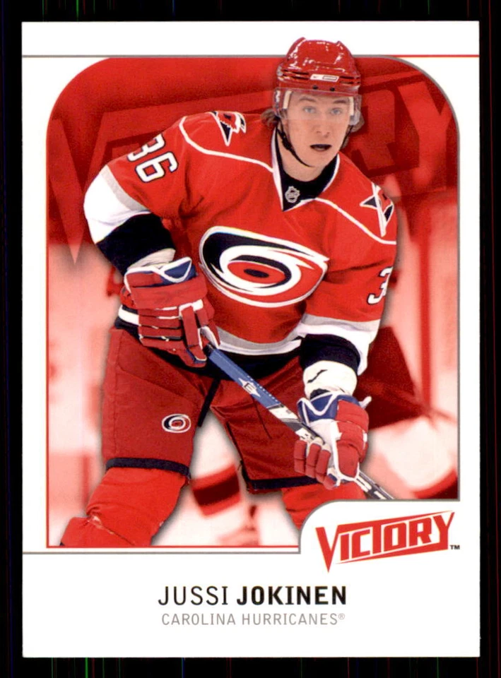 2009-10 Upper Deck Victory Update #260 Jussi Jokinen Carolina Hurricanes - Image 1 of 2
