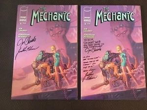 THE MECHANIC 1-Shot IMAGE COMICS autographed by Joe Chiodo Jonathan Peterson - Picture 1 of 1