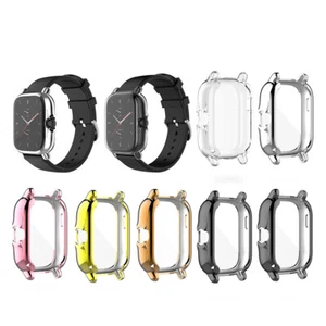 Screen Frame Bumper Protector Case Cover TPU For Xiaomi Amazfit GTS 4 GTS3 2 2E - Zdjęcie 1 z 20