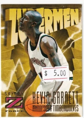 Kevin Garnett  - 1996-97 Skybox Z Force Zupermen #173 - Image 1 of 2