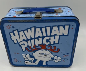 2010 Hawaiian Punch Metal Lunch Box 7" x 8" Shows Wear - Picture 1 of 9