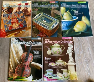 Lot of 5 NEW THE DECORATIVE PAINTER Magazines Tole Painting Patterns 2003-2004 - Picture 1 of 1