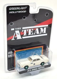 CHASE 1978 Dodge Monaco Taxi Crema 1:64 Diecast Auto Greenlight 44865B CHASE - Foto 1 di 2