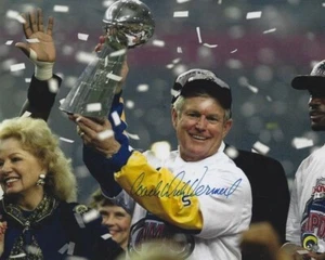 Signed 8x10 Dick Vermeil St. Louis Rams Autographed Photo - COA - Picture 1 of 1