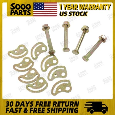 Front Alignment Camber Caster Cam Bolt Kit For 2001-2018 Chevy Silverado 1500 Foto 1 de 4
