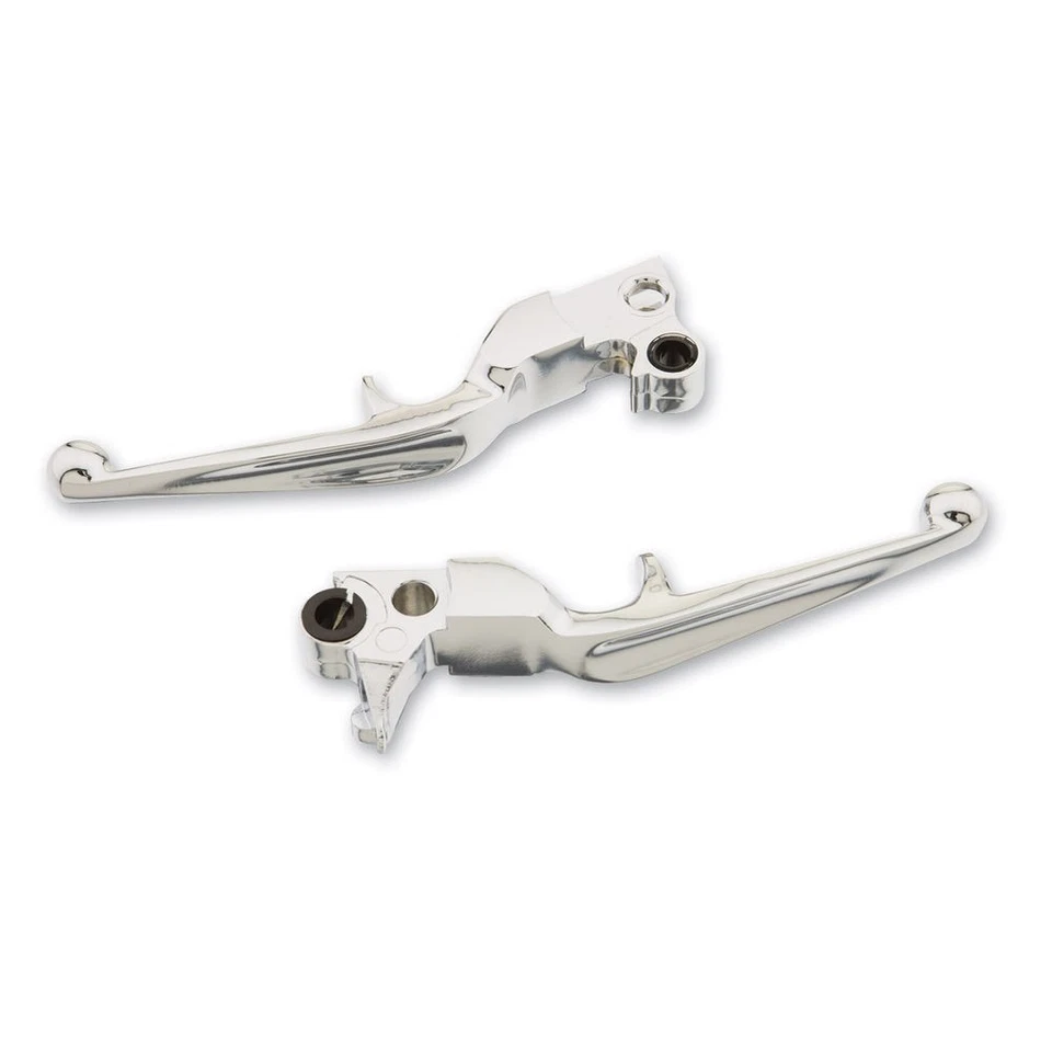 KURYAKYN CHROME TRIGGER LEVERS FOR 1996-2007 HARLEY DAVIDSON ROAD KING MODELS - Image 1 of 3