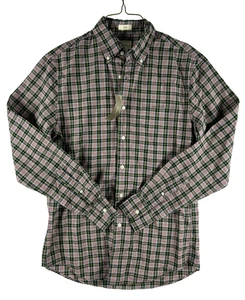 J.Crew Men's Secret Wash Button-Down Slim Fit Plaid Shirt Men's S NWT - Picture 1 of 7