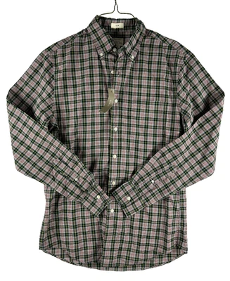 J.Crew Men's Secret Wash Button-Down Slim Fit Plaid Shirt Men's S NWT - Image 1 of 4