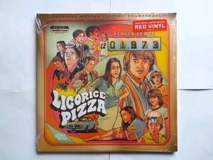 LICORICE PIZZA (OST) - Ltd. Red Vinyl LP album (Brand new & sealed) - Picture 1 of 3
