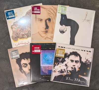 Peter Murphy 6 LP Colored Vinyl Collection: Deep, Holy Smoke, Cascade + 3 MORE!! Foto 1 de 4