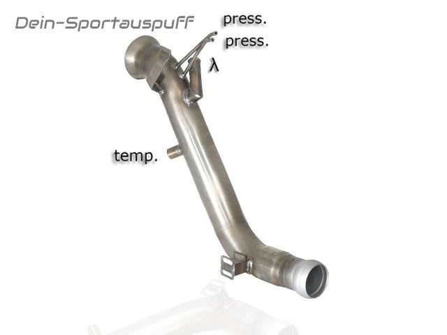 Ragazzon Frontpipe + Tubo Filtro Particelle Mercedes Classe C W204 220CDI - Immagine 1 di 1