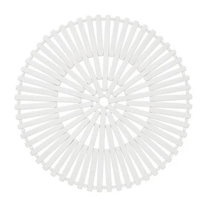 NEW A.Trends Bamboo Placemat White - Picture 1 of 2